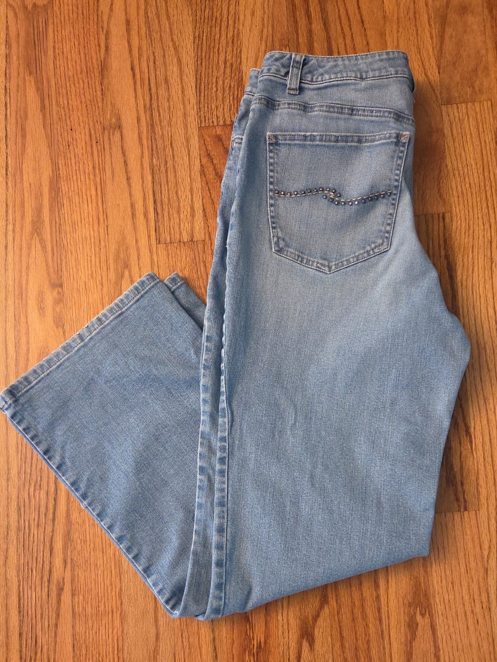 Talbots- Stretch 5-Pocket Light Blue Jeans Size: 10P